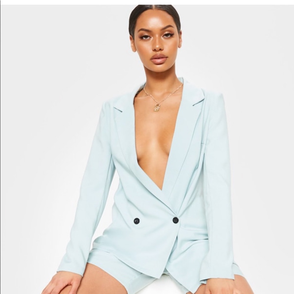 Mint blazer